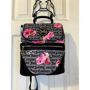 SOLD Juicy Couture Backpack Black Shoulder Bag Petal Stat Black If The Backpack